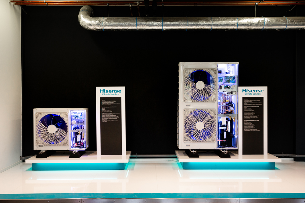 Hisense Showroom Buitenunits 