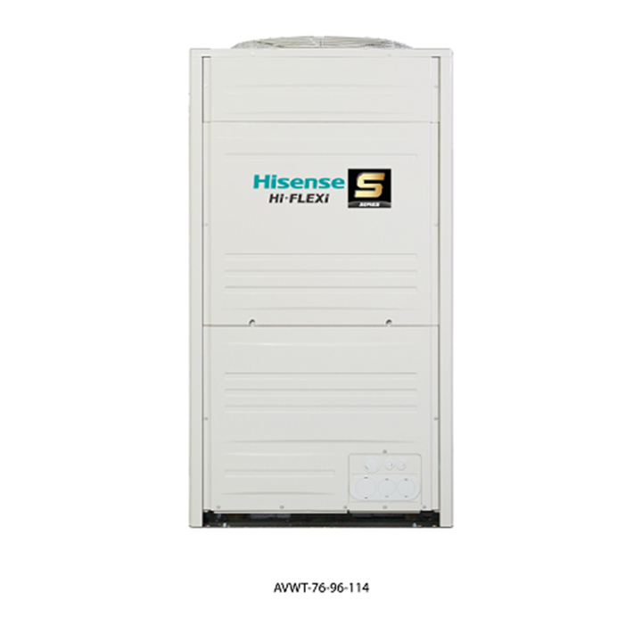 Hisense Hi-Flexi S hoog efficient buitenunit (2 of 3-pijps) AVWT 76 114